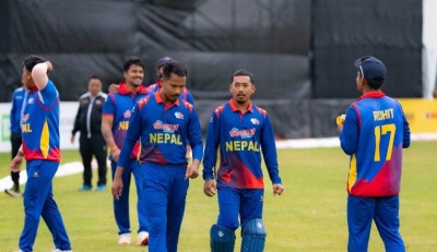  नेपाल र ओमान बीचको खेल बर्षाका कारण रद्द 
